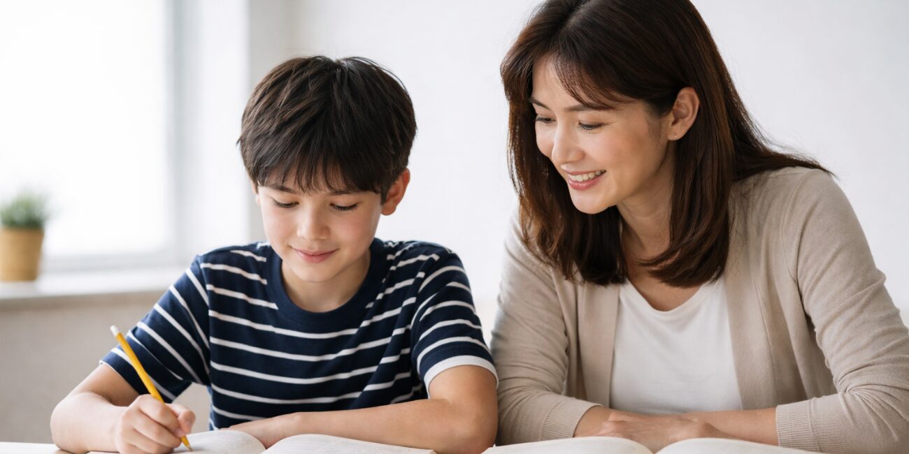 中学受験の窓口 アコーディオン内写真 バナー