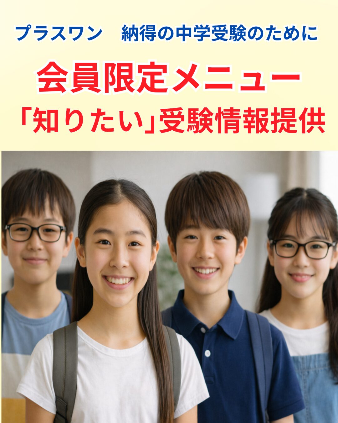 中学受験の窓口 できることプラスワン