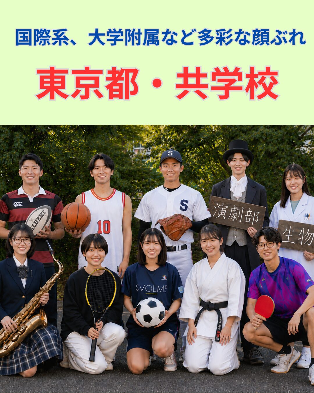 東京共学校イメージ